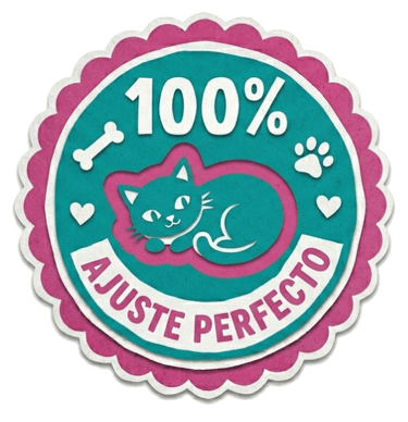 Ajuste Perfecto para productos para mascotas.