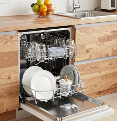 add a bowl of fruits on the top of the counter