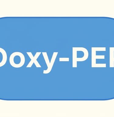 blue pill with doxy-pep in the middle of it