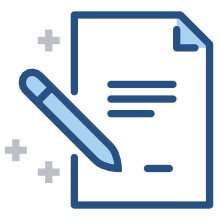 Applying for place icon