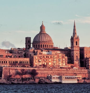 Valletta overview - Valletta Walking Tour