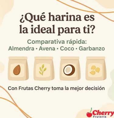 Tabla nutricional de harinas