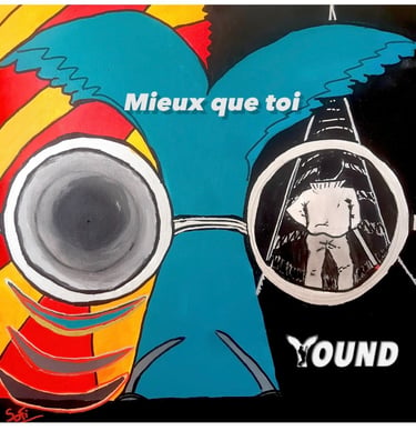 Lien vers le clip "Mieux que toi" du groupe YOUND
