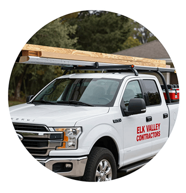 elk valley work truck evergreen 
