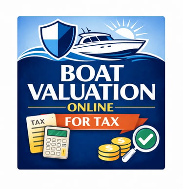 Boat Valuation Online for Tax