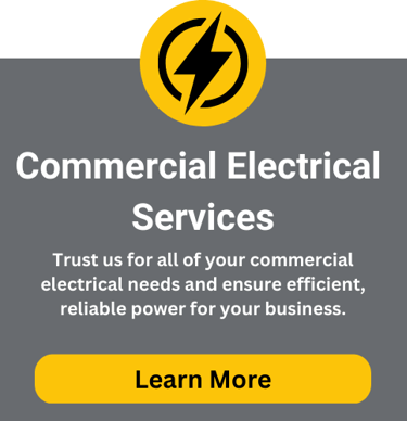 Commercial electrical services in Maryland.  Lighting, backup power, service upgrades, code