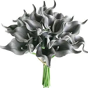 Faux Calla Lily for Moody Industrial Bedroom