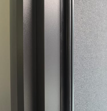 Magnetic door seal for soundproof closure