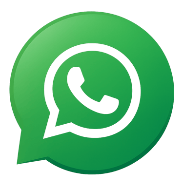WhatsApp messenger logo icon with a green speech bubble and white telephone symbol.