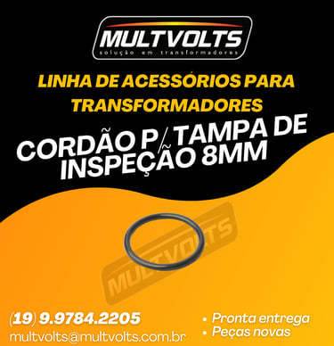 Cordão da Tampa de Inspeção  8 MM