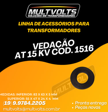 Vedação AT 15 KV Codigo 1516