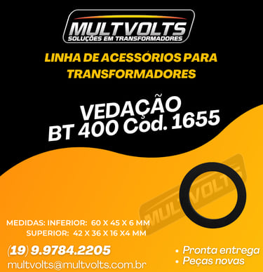 Vedação BT 400 Codigo 1527