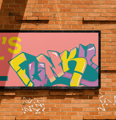 Funky as a billboard