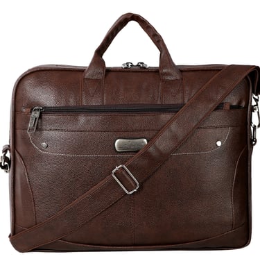 brown leather laptop office bags 