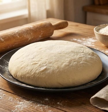 Pizza dough - Easy homemade dough, soft and versatile