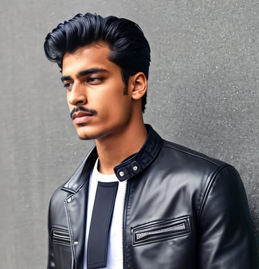 With Leather Jackets