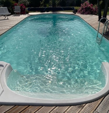 Rénovation d'une piscine en Nouvelle Aquitaine, 10m x 4m