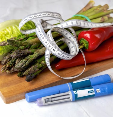 Doctor-led weight management using GLP-1 medication alongside nutrition support