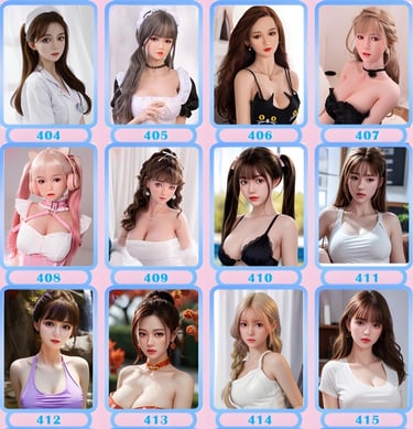 visages poupée réaliste silicone DDF