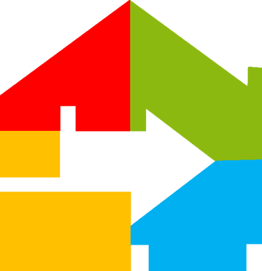 ANIT - 4 letters shaped like a house