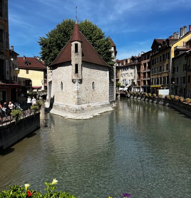 Vue prison Annecy