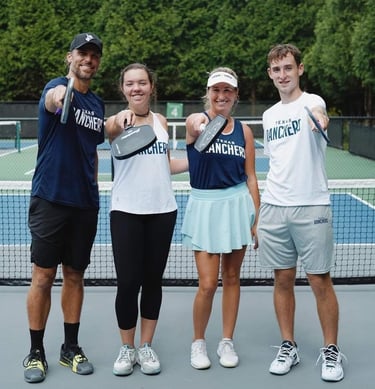 Travis Rettenmaier, Jorja Johnson, Lauren Stratman, Dylan Frazier