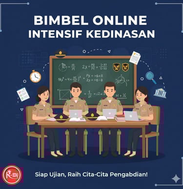 Bimbel Online Intensif Kedinasan
