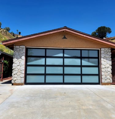 new garage door from Simmons Garage Door in Santa Clarita, CA