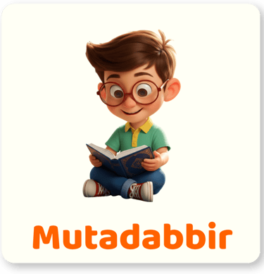 Kindergarten Little Mutadabbir Qur'an reflection and Tazkiyah program