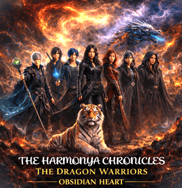 Album Cover  The Harmonya Chronicles The dragon Warriors