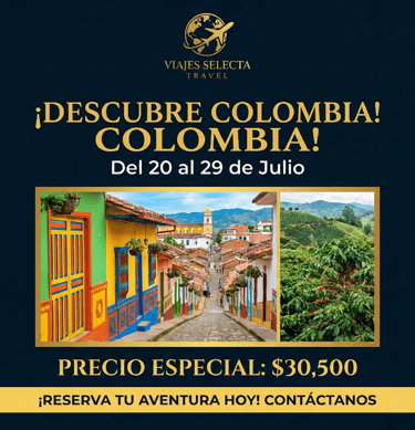 Descubre Colombia al máximo, con esta super promoción 