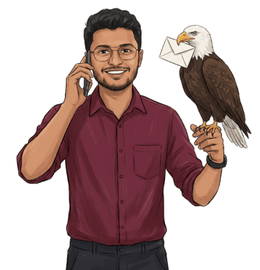 Chandan N contact page illustration PLM 3DEXPERIENCE ENOVIA CATIA