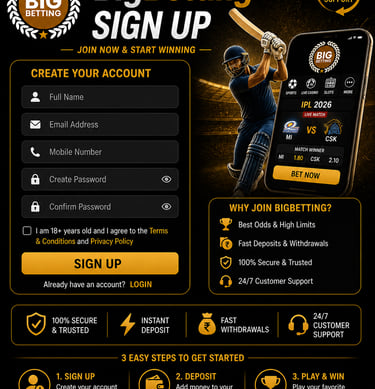 BigBetting Signup