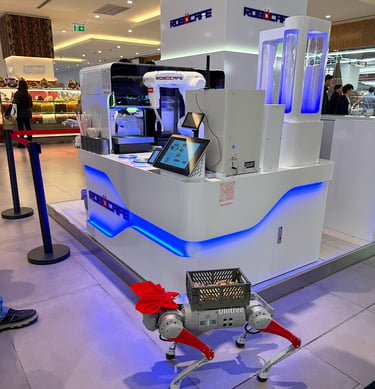 Bakurobotics,Robocafe,Unitree,Humanoid