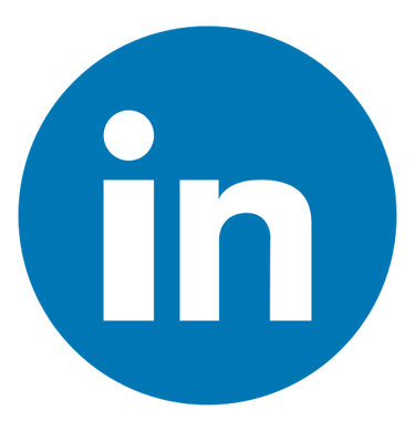 LinkedIn social media icon