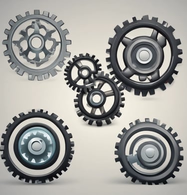 blue and white striped round textile