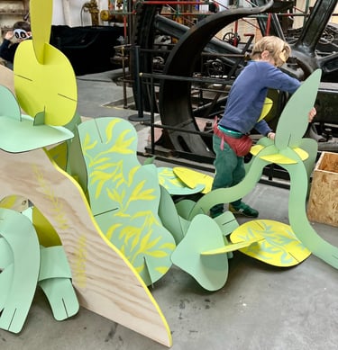 atelier construction artistique pour enfant bruxelles