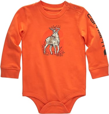 Orange Carhartt Deer Onsie