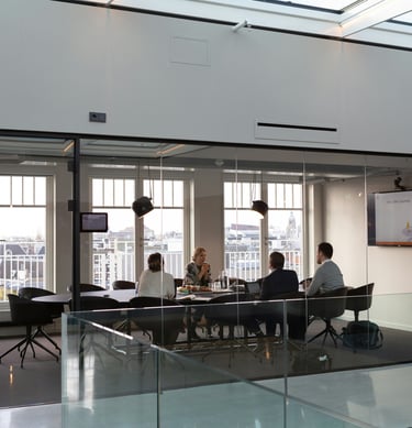 Business Advisors brainstorming innovative business solutions 