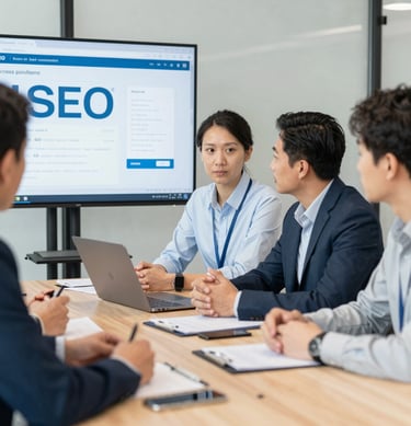A couple laughing while walking in a sun-drenched North American park, candid movement, cinematic depth of field.