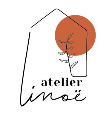 Logo vertical Atelier Linoë