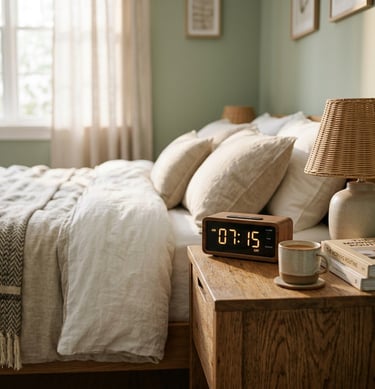 Mantener un horario regular para dormir y despertar