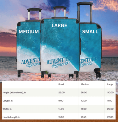 luggage bags with advertice advertiture advertiture advert