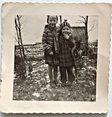 mignon janssen. auftragsarbeit in acryl. bild vom alten foto