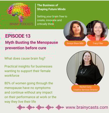 Episode 13 Myth Busing the Menopause. Prevention before cure.