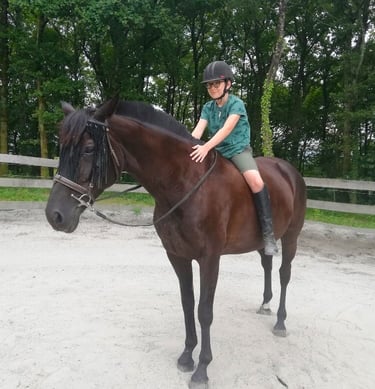 séance individuelle équithérapie enfant