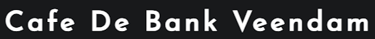 Cafe de Bank Veendam Logo
