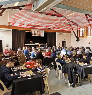 Pendant le tournoi échecs et truffes