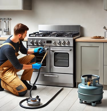gas stove conversion service 
