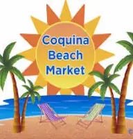 Coquina Beach outdoor market